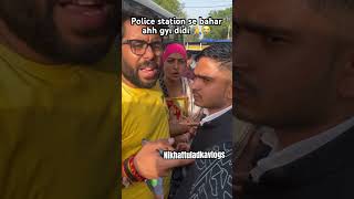 Viral vada pav girl release police station hardworkingcouple vada pav shorts [upl. by Aneertak]