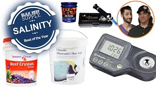 Best of the Year Salinity Is Key for Saltwater Aquariums amp THESE Are the Best Ways to Test for It [upl. by Llirpa]