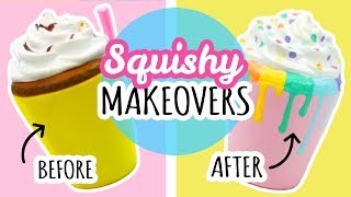 5 Squishy Makeovers  ReDecorating Cheap Squishies [upl. by Hess321]