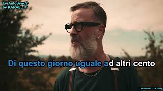 Marco Masini  Allora Ciao Video Karaoke [upl. by Aihsenor629]