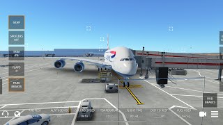 Infinite Flight 242 Full flight Paris CDG LFPG  London Heathrow EGLL British Airways A380800 [upl. by Stearne149]