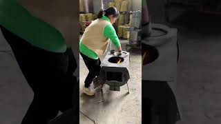 Part 68Firewood Stove Kehong Smokeless Gasification Stove Rural Household Firewood Stove [upl. by Ical]