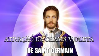 ☯ TRANSMUTAÇÃO DO EU SOU  ATIVAÇÃO DA CHAMA VIOLETA DE SAINT GERMAIN 💜 [upl. by Geraldine]