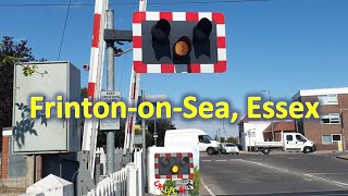 FrintononSea Level Crossing Essex [upl. by Baskett]