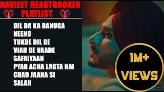 Navjeet Hit Playlist  Sad Punjabi Songs  Heartbroken Songs Jukebox  Guru Geet Tracks [upl. by Irahcaz]