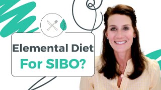 Elemental Diet For SIBO Does It Help [upl. by Atterual854]