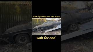 Buick Skylark first wash after 40 years shorts trending shortvideo asmr creative automobile b [upl. by Enelaj]