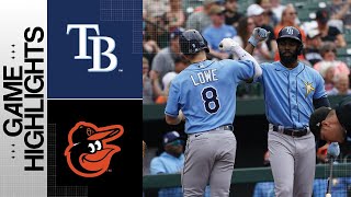 Rays vs Orioles Game Highlights 91723  MLB Highlights [upl. by Edita137]