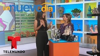 Te mostramos cuáles son los zapatos que están a la moda  Un Nuevo Día  Telemundo [upl. by Gardener]