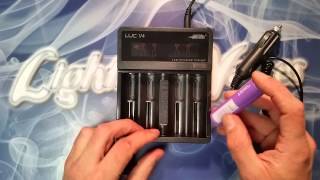 Efest LUC V4 amp LUC V2 Digital Battery Chargers  Lightning Vapes Review [upl. by Riccardo46]