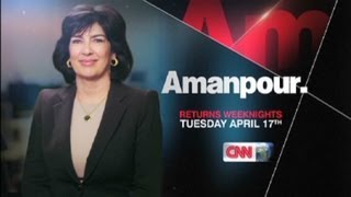 Christiane Amanpour returns to CNN [upl. by Cristin]