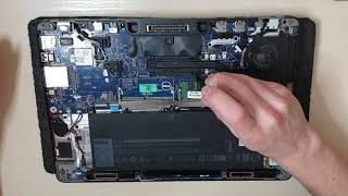 Dell Latitude E7470 How to disassembly and Clean [upl. by Dlorah]