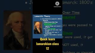 Quick learn lamarckism class 12 evolution youtubeshorts biology trendingshorts viral neet [upl. by Monia]