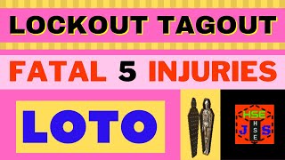 Lockout Tagout  LOTO  Causes of Fatal Five Injuries shorts safetyfirstlife [upl. by Nacul]