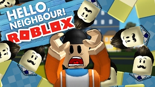 THE WORST HELLO NEIGHBOR GAMES IN ROBLOX ⚫ Roblox Hello Neighbor Gameplay [upl. by Sorcim]