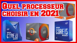 Quel processeur pour le Gaming en 2021 [upl. by Elisabeth688]