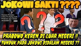 PRABOWO KEREN DI LUAR NEGERI  DIDALAM NEGERI KENAPA HARUS TUNDUK PADA JOKOWI  JOKOWI SAKTI [upl. by Tohcnarf]