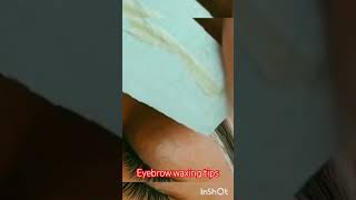 Eyebrow threading waxing hackstips for beginnerseyebrowthreading eyebrowthreadingyoutubeshorts [upl. by Scotti]