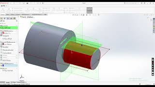 Helix cut in solidworkssolidworks helix cut [upl. by Atikal811]