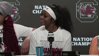 South Carolina vs Iowa Post Game Press Conference [upl. by Bettzel]