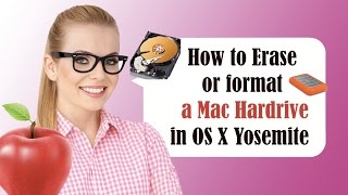 How to Easily Erase initialize or Format a Apple Mac OS X Hard Drive 2015  10102 [upl. by Ai]