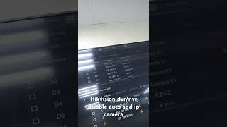 Hikvision dvrnvr disable auto add ip camera [upl. by Esaele]