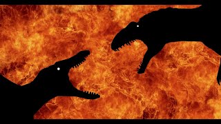 Prehistoric Crisis Spinosaurus vs Acrocanthosaurus [upl. by Maddocks]