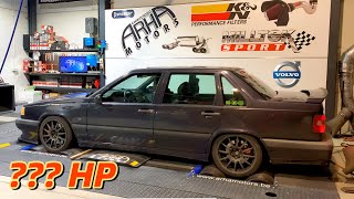 Volvo 850R  Dyno run 300HP [upl. by Toffey440]