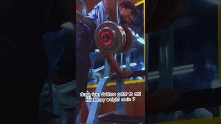 Heavy weight lifting back workout 🏋️‍♀️ igym motivation shorts shortvideo [upl. by Dusza]