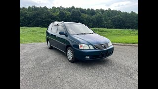 TechMotorsPostalCarscom 1998 Toyota Gaia 27K Miles Factory RHD USA Right Hand Drive Postal Car RCA [upl. by Nnylhsa]