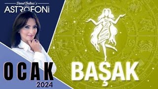 Başak Burcu Ocak 2024 Aylık Burç Yorumları Astrolog Demet Baltacı ile Astroloji haber burçlar [upl. by Anifled]