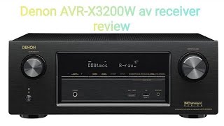 Denon AVRX3200W 72 channel av receiver review in tamil [upl. by Retrac304]