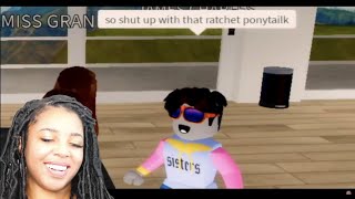 Larray vs TikTokers on ROBLOX  Reaction [upl. by Leumel]