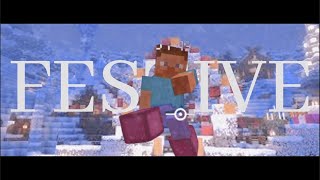 Let It Snow  A Festive Minecraft PvP Montage [upl. by Ab]