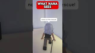 WHAT I SEE vs WHAT GRANDMA SEES 😂😂 adoptme roblox robloxshorts [upl. by Russi]