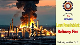 Refinery Fire  Learn From Incidents [upl. by Iamhaj]