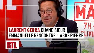 Laurent Gerra  quand sœur Emmanuelle rencontre labbé Pierre [upl. by Ennaeilsel]