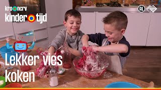 Koken  Lekker vies Kindertijd KRONCRV [upl. by Edrahc]