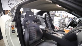 The Ultimate GTR Interior Swap  Heated Sparco Seats [upl. by Karl]