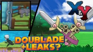 Pokémon X and Y  New Evolution Doublade  Leaked Pokémon Speculation [upl. by Lleynad]