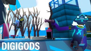 DIGIGODS IS ONE OF THE FUNNEST VR GAMES EVER [upl. by Gnuj316]