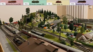 Digital Automation of Model Trains  Märklin H0 [upl. by Nowed369]