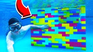 WORLDS BIGGEST LEGO HOUSE UNDERWATER [upl. by Daryl]