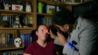 Clinical Eye Skills Ophthalmoscopy ASMR vibe [upl. by Kingsly]