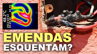 Emendas de fios esquentam [upl. by Eimam]