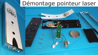 Comment démonter un pointeur laser rouge led [upl. by Ackerman]