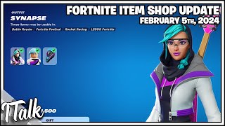 NEW SKIN DROP TOMORROW MID SHOP RN Fortnite Item Shop February 5th 2024 Fortnite Chapter 5 [upl. by Nna]