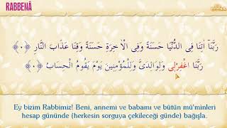 Rabbena Atina Rabbenağfirli Duaları ve Anlamı Namazda Okunan Sureler ve Dualar [upl. by Rocker]