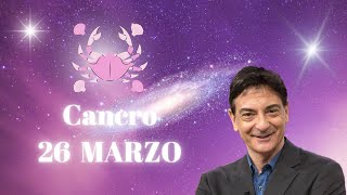 Cancro ♋️ Martedì 26 Marzo 🔮 Oroscopo di Paolo Fox  Luna brontolona il Sole anche di più [upl. by Domeniga]