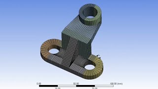 How to Obtain Hexahedral Structural Meshing in ANSYS  Learn Mesh Structuring Techniques [upl. by Hoskinson]